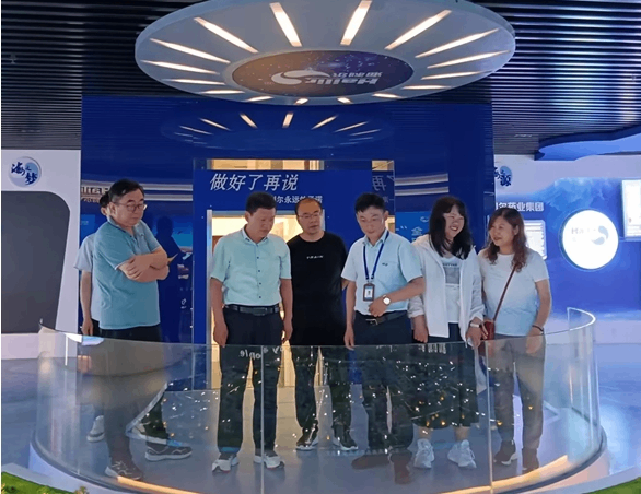 山西農業大學基礎部楊書記一行來海利爾參觀訪問