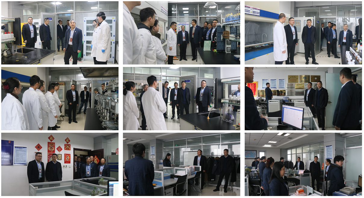 集團領導深入各部門開展新春團拜助力開工