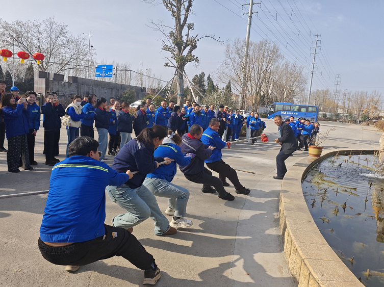 “拔”出精彩，“河”作共贏——奧迪斯工廠組織2026年開工拔河比賽