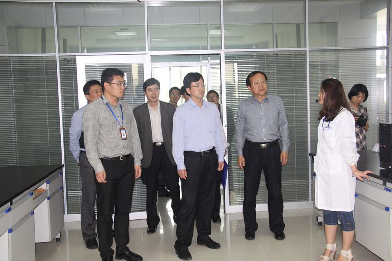 國家知識產權局、山東省知識產權局領導蒞臨海利爾藥業(yè)集團視察指導工作