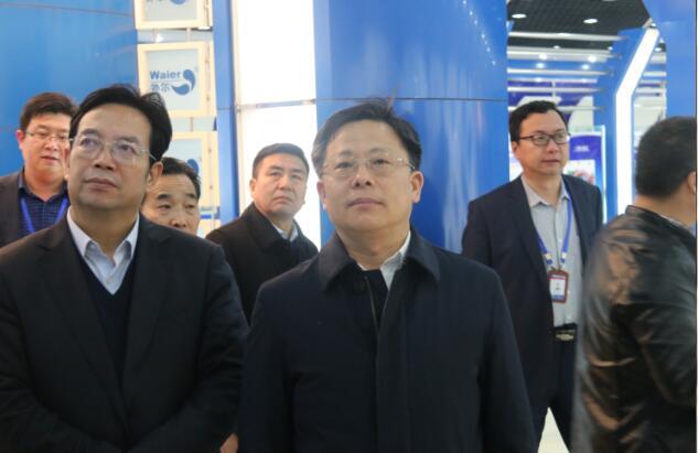 城陽區(qū)代區(qū)長李紅兵一行蒞臨海利爾參觀指導