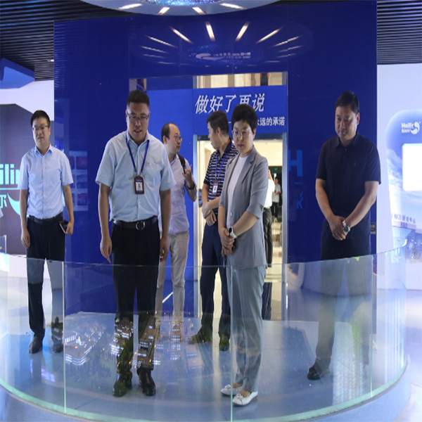 青島萊西市劉瑛市長一行到集團(tuán)參觀調(diào)研