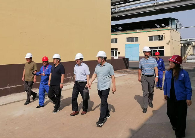 省督導組一行到凱源祥工廠進行兩節一會期間安全檢查